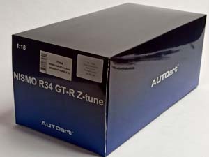 NISSAN SKYLINE GT-R (R34) Z-TUNE 1:18 AUTOART — фото 10