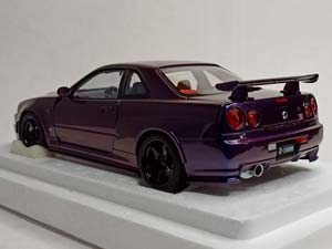 NISSAN SKYLINE GT-R (R34) Z-TUNE 1:18 AUTOART — фото 3