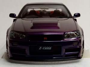 NISSAN SKYLINE GT-R (R34) Z-TUNE 1:18 AUTOART — фото 9