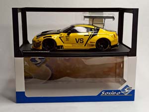 NISSAN GT-R (R35) LBWK 1:18 SOLIDO — фото 10