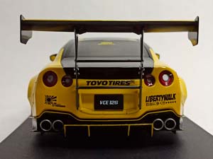 NISSAN GT-R (R35) LBWK 1:18 SOLIDO — фото 6