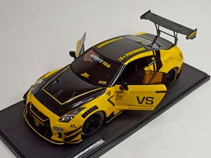 NISSAN GT-R (R35) LBWK 1:18 SOLIDO — фото 2
