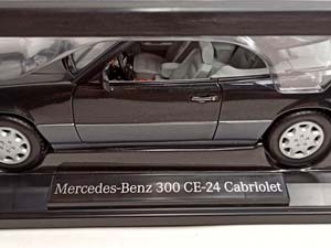 MERCEDES 300 CE24 CABRIO (W124) NOREV 1:18 — фото 4