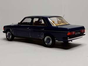 MERCEDES 200 1982 (W123) BLUE 1:18 NOREV — фото 3