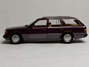 MERCEDES 300 D T-MODEL1989 W124 NOREV 1:18 — фото 5