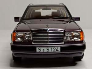 MERCEDES 300 D T-MODEL1989 W124 NOREV 1:18 — фото 8