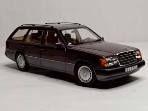 MERCEDES 300 D T-MODEL1989 W124 NOREV 1:18 — фото 9