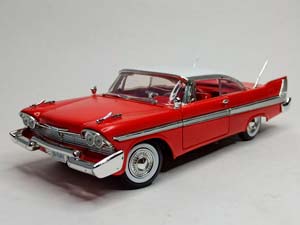 PLYMOUTH FURY CHRISTINE, 1958 (ПЕРЕКРАС В КРАСНЫЙ)