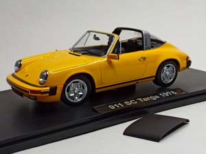PORSCHE 911 SC TARGA 1978 KK SCALE 1:18 — фото 8