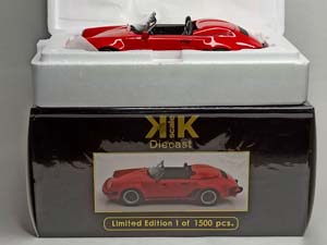 PORSCHE 911 SPEEDSTER 1989 KK SCALE 1:18 — фото 7