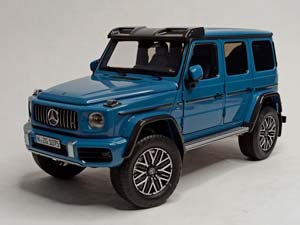 MERCEDES G63 AMG 4X4 BLUE 1:18 NZG