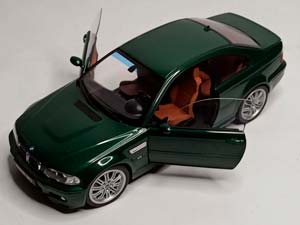 BMW M3 COUPE (E46) GREEN 1:18 SOLIDO — фото 3