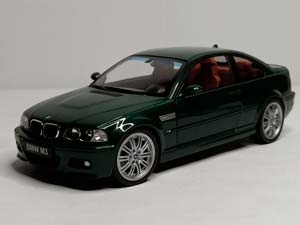 BMW M3 COUPE (E46) GREEN 1:18 SOLIDO