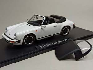 PORSCHE 911 SC CABRIO 1983 KK SCALE 1:18 — фото 6