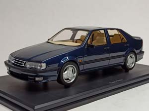 SAAB 9000 AERO BLUE 1:18 DNA