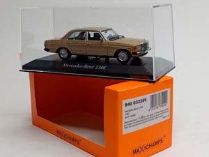 MERCEDES 230E (W123) 1982 GOLD 1:43 — фото 9