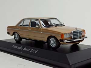 MERCEDES 230E (W123) 1982 GOLD 1:43 — фото 7
