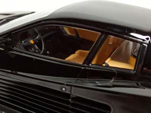 FERRARI TESTAROSSA 1986 BLACK 1:18 KK SCALE — фото 4