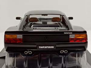 FERRARI TESTAROSSA 1986 BLACK 1:18 KK SCALE — фото 5