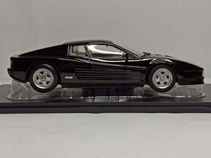 FERRARI TESTAROSSA 1986 BLACK 1:18 KK SCALE — фото 8