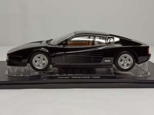 FERRARI TESTAROSSA 1986 BLACK 1:18 KK SCALE — фото 2
