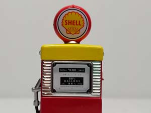БЕНЗОКОЛОНКА GAS PUMP "SHELL" 1951Г.1:18 — фото 7