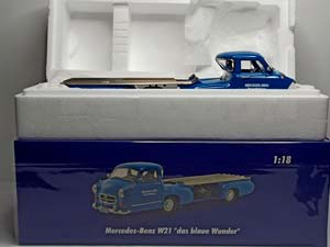 MERCEDES W21 TRANSPORTER ЭВАКУАТОР 1:18 WERK83 — фото 10