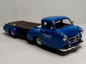 MERCEDES W21 TRANSPORTER ЭВАКУАТОР 1:18 WERK83 — фото 8