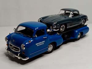 MERCEDES W21 TRANSPORTER ЭВАКУАТОР 1:18 WERK83