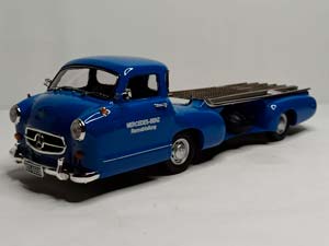 MERCEDES W21 TRANSPORTER ЭВАКУАТОР 1:18 WERK83 — фото 2