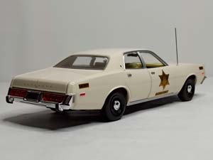 PLYMOUTH FURY "SHERIFF" 1977 GREENLIGHT 1:18 — фото 2