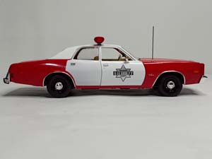 DODGE MONACO "POLICE" 1977 GREENLIGHT 1:18 — фото 8