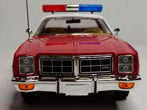 DODGE MONACO "POLICE" 1977 GREENLIGHT 1:18 — фото 9