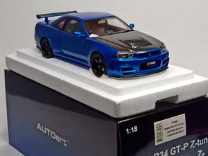 NISSAN GTR (R34) NISMO Z-TUNE 1:18 AUTOART — фото 9