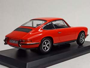 PORSCHE 911 E 1969 ORANGE 1:18 NOREV — фото 5