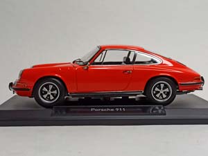 PORSCHE 911 E 1969 ORANGE 1:18 NOREV — фото 2