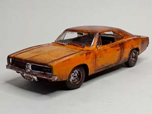 DODGE CHARGER 1969 (RAT LOOK STYLING) 1:18