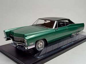 CADILLAC DE VILLE SOFT TOP 1967 KK SCALE 1:18 — фото 1