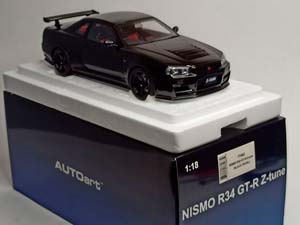 NISSAN GTR (R34) NISMO ZTUNE 1:18 AUTOART — фото 2