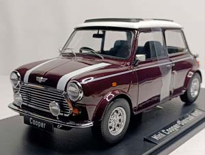MINI COOPER SUNROOF RHD БОРДО 1:12 KK SCALE
