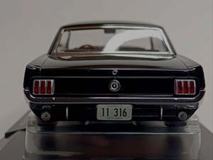 FORD MUSTANG HARDTOP COUPE BLACK 1965 NOREV 1:18 — фото 7