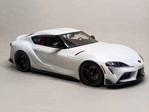 TOYOTA GR SUPRA WHITE 1:18 SOLIDO — фото 9