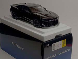 CHEVROLET CAMARO ZL1 2017 BLACK 1:18 AUTOART — фото 10