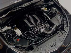 CHEVROLET CAMARO ZL1 2017 BLACK 1:18 AUTOART — фото 4