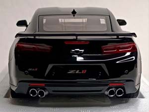CHEVROLET CAMARO ZL1 2017 BLACK 1:18 AUTOART — фото 6