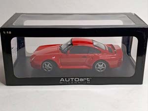 PORSCHE 959 RED 1:18 AUTOART — фото 10