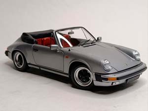 PORSCHE 911 CARRERA 3.2 CABRIO 1983 1:18 — фото 8