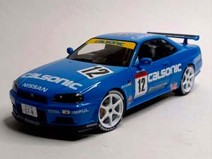 NISSAN SKYLINE GT-R (R34) SOLIDO 1:18