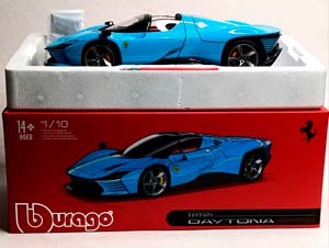 FERRARI DAYTONA SP3 CLOSED 2022 BBURAGO 1:18 — фото 10