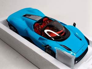 FERRARI DAYTONA SP3 CLOSED 2022 BBURAGO 1:18 — фото 8